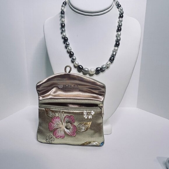 Honora Graduated Baroque Freshwater Pearl Necklace W/ Sterling Clasp (6033-1-2) - Picture 1 of 7